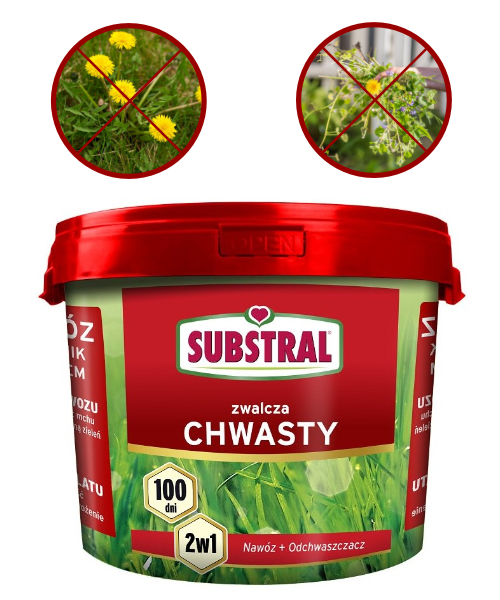 

Substral 100Dni Nawóz do Trawy Zwalcza Chwasty 5kg