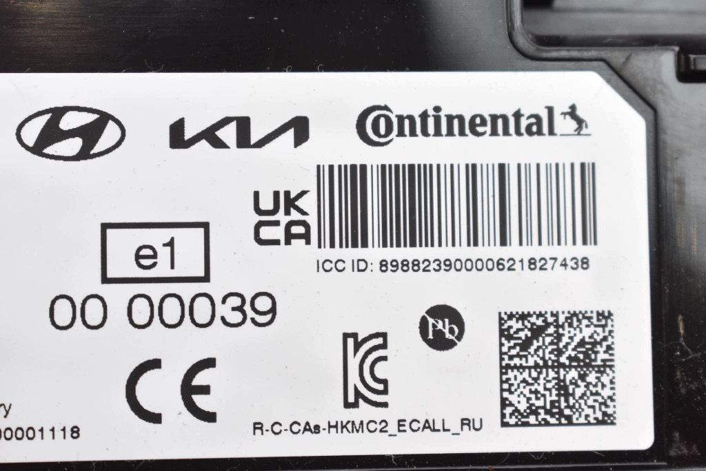 control unit module ECALL 96510-CV000 KIA EV6 GT 21-24