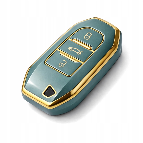 Etui Tpu Na Kluczyk Do Samochodu Pokrowiec Do Citroen Peugeot Niebieskie