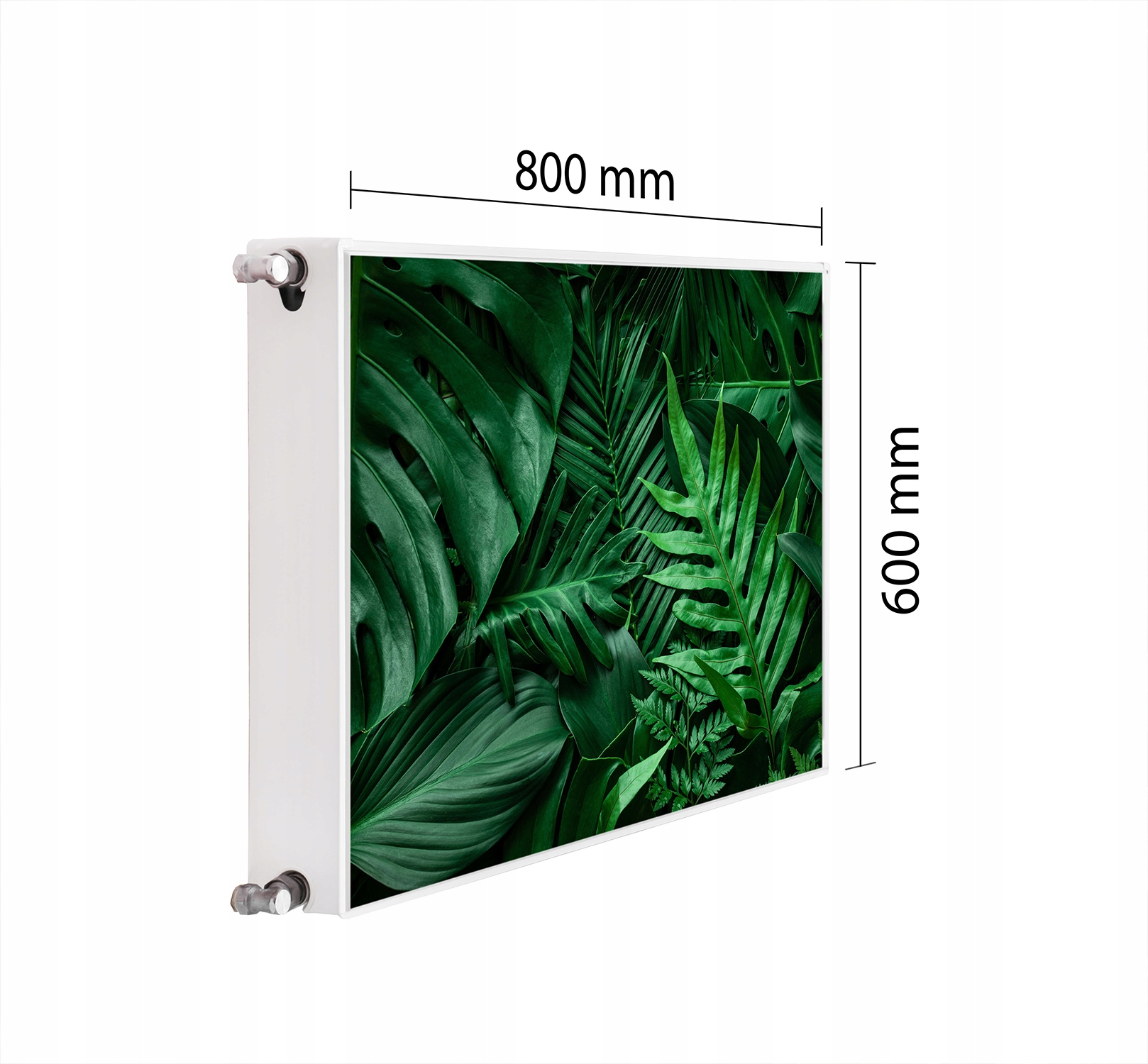 Magnetická Krytka Na Radiátor 80x60 Monstera Mata Magnet