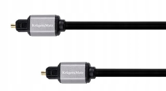 Kabel Przewód Optyczny 3m Audio Cyfrowy Toslink KM Model Przewód Optyczny Audio Toslink 3m