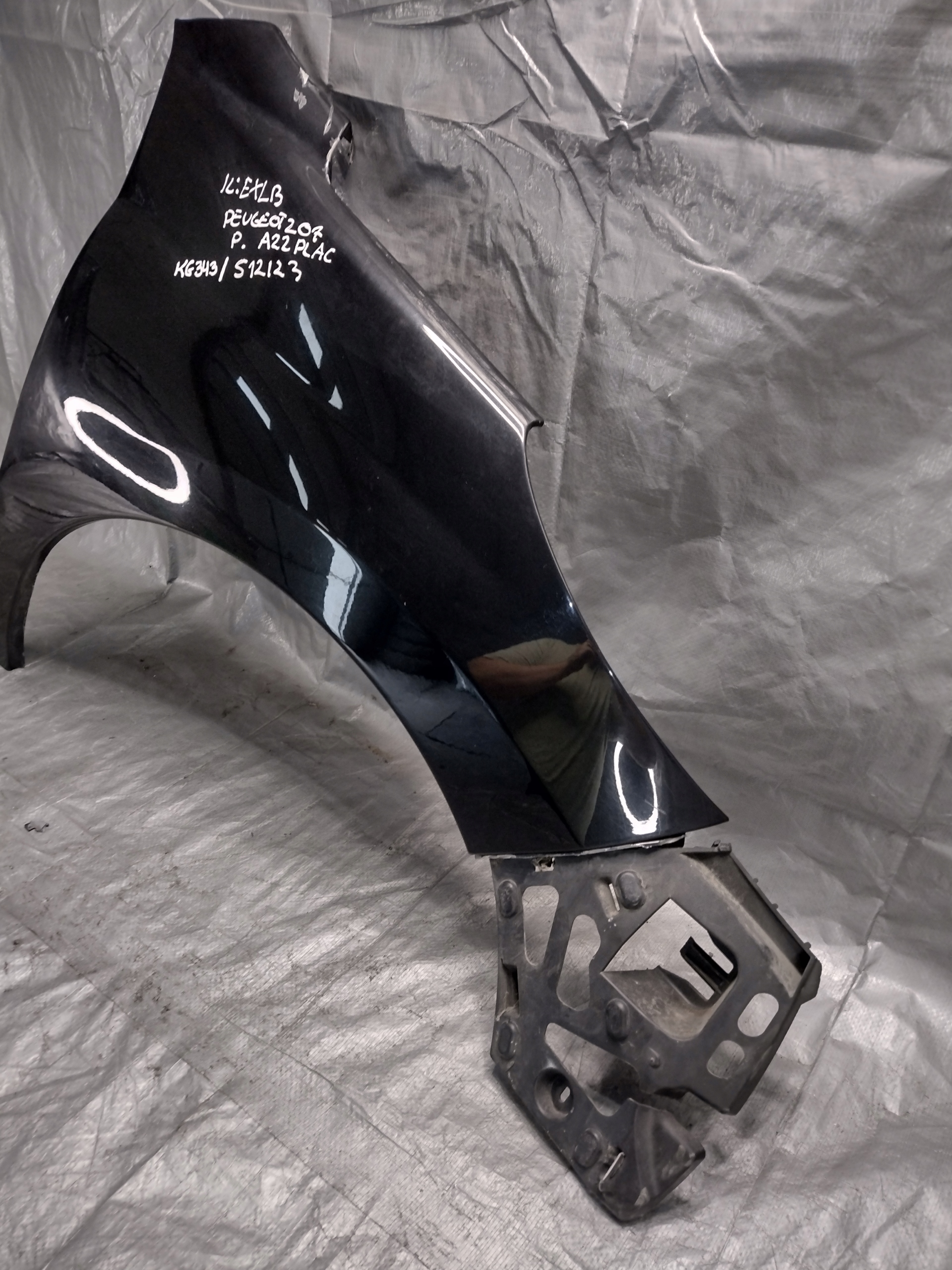 fender front right Peugeot 207 k:EXLB