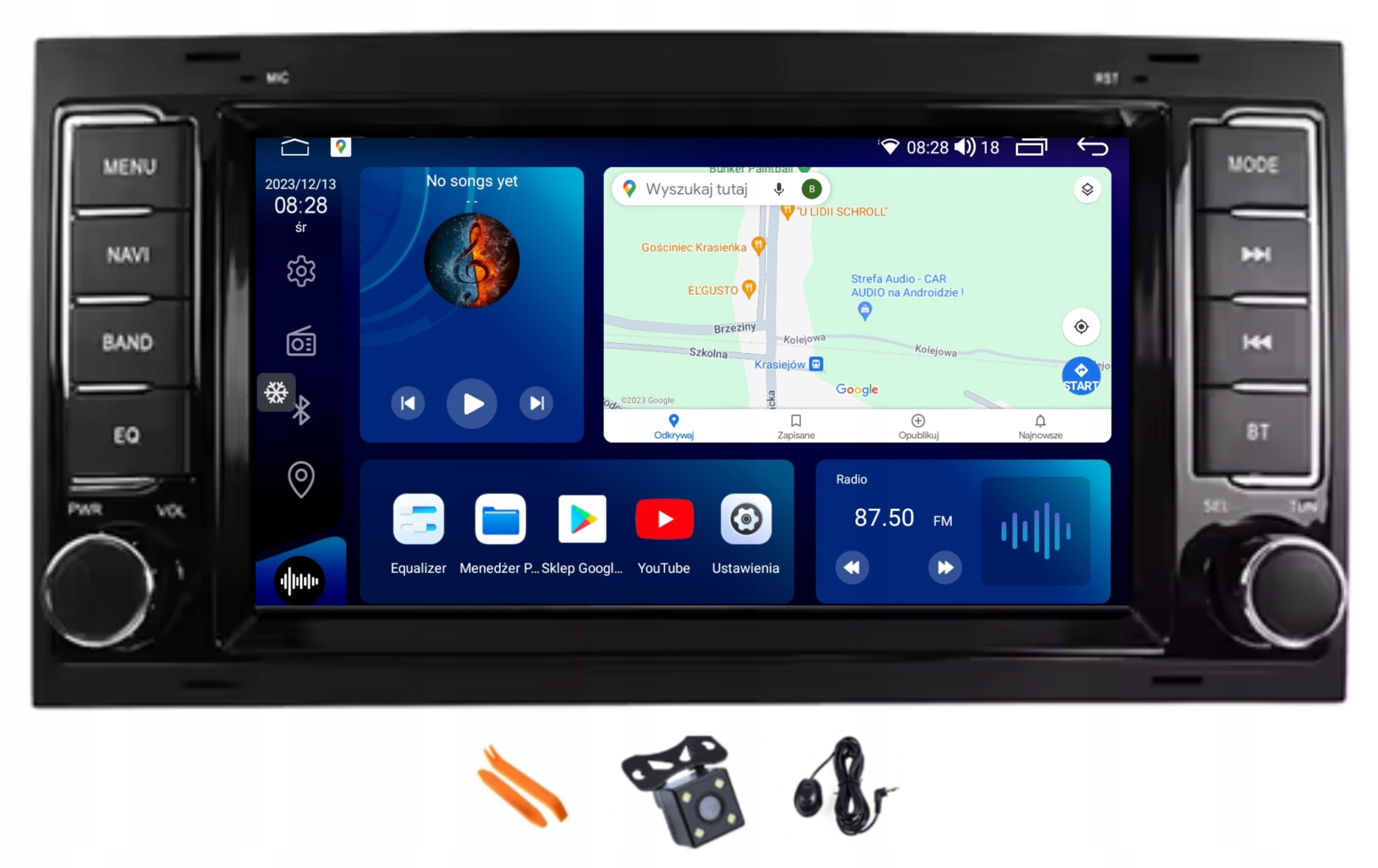 Rádio Android Navigácia Carplay Lte Gps 256GB Vw Touareg 1 Transportér T5 5