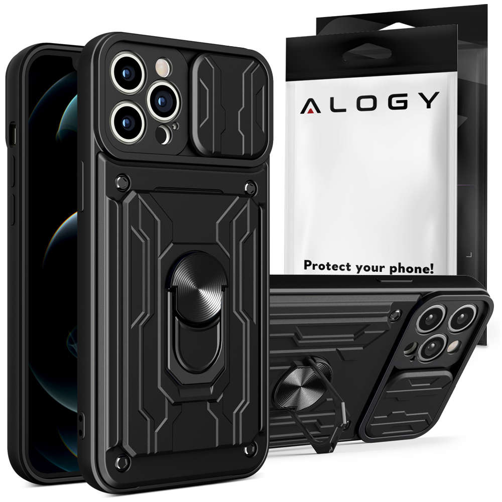 

Etui Do Iphone 14 Pro Max Stand Ring Slide Alogy