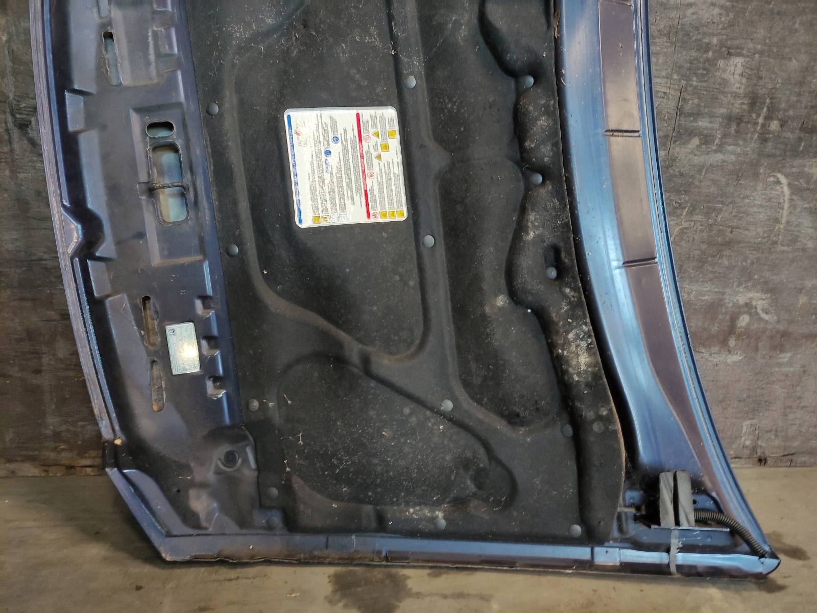 cofano FIAT STILO blu
