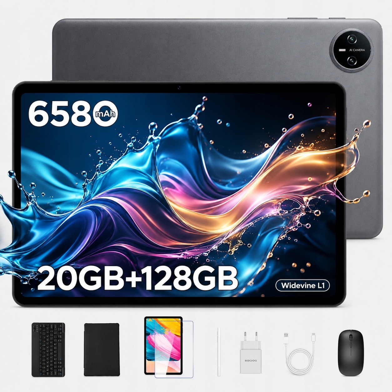 Android Tablet Doogee TABA9PRO-V 10,1" 20+128GB 6580mAh WIFI/3,5mm/SZETT
