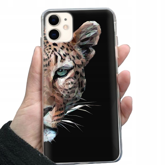 

Etui do iPhone 11 na prezent guma wzory + Szkło