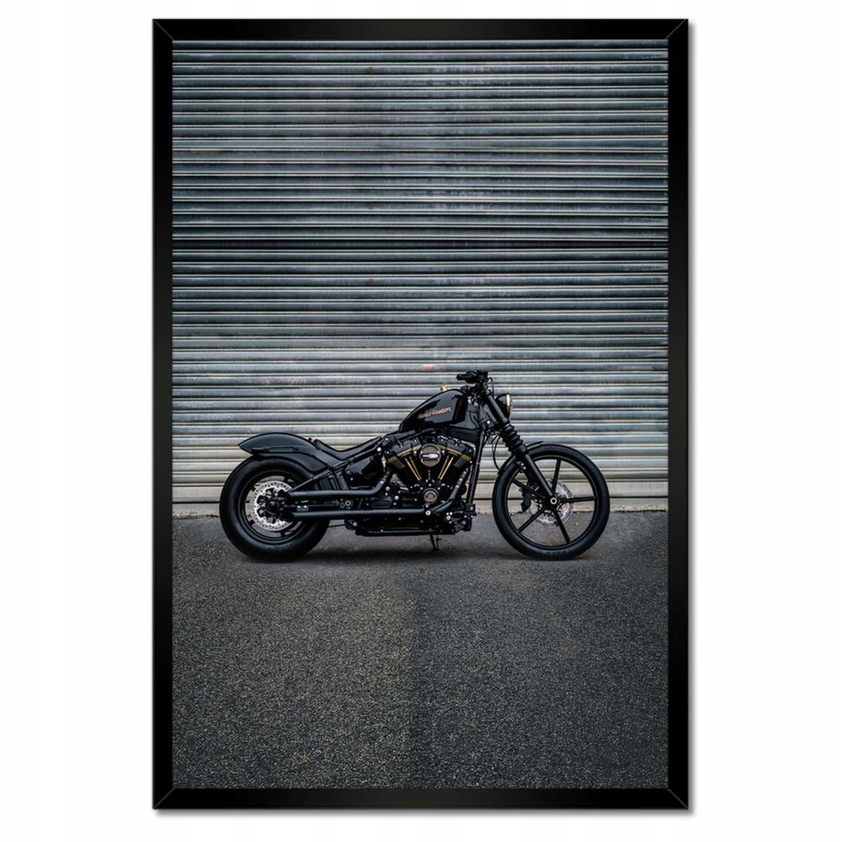 Plakáty v rámu 40x60 Harley Davidson Motocykl