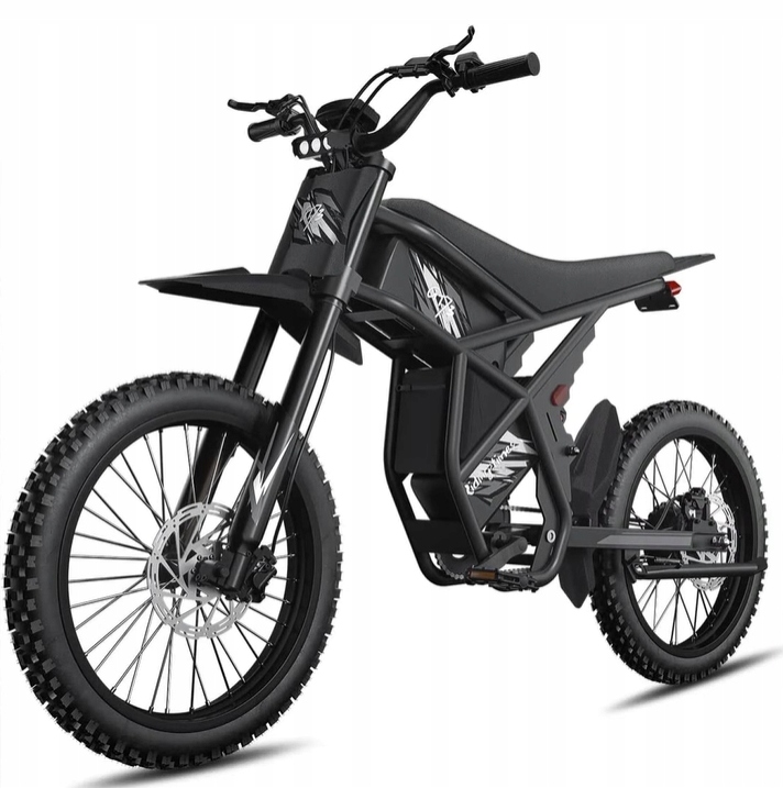 Elektrická vozidla GT73-V2 2000W Peak 48V 18.2AH×2 25 Palců 250KM 60KM/H