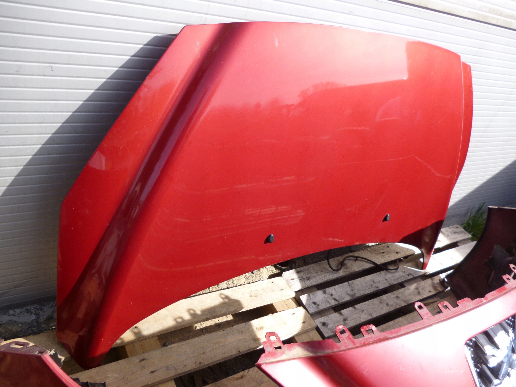 PEUGEOT 308 and GT SPORT front complete bumper bonnet KPL red