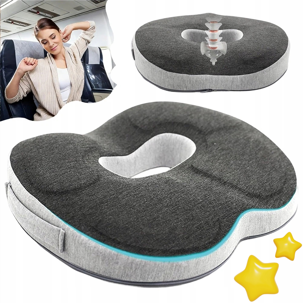 Poduszka Hemoroidy Do Siedzenia Ergonomiczna Na Krzesła