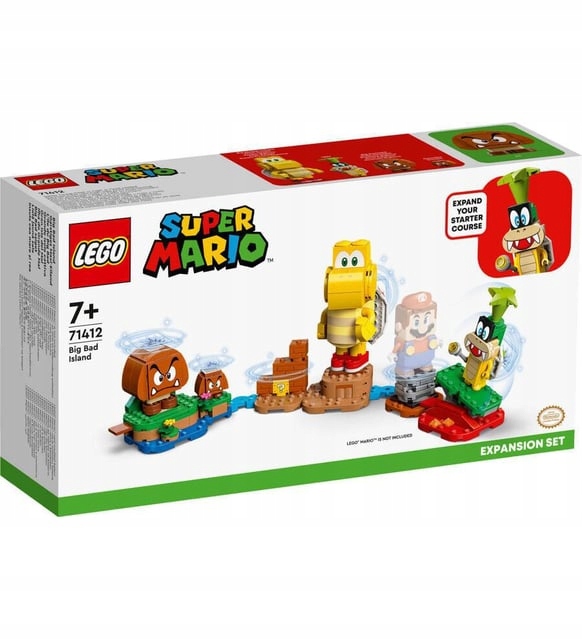 Lego 71412 Mario – Velký Zlý Ostrov – Rozšiřující Set