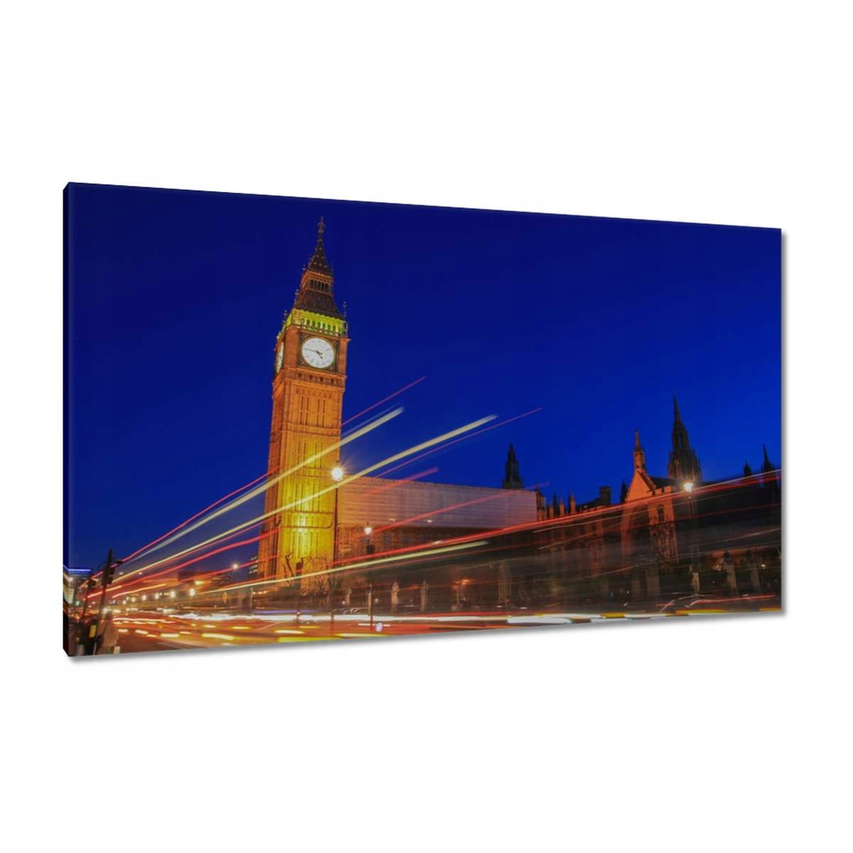 Obrazy 120x70 Osvětlený Big Ben v noci