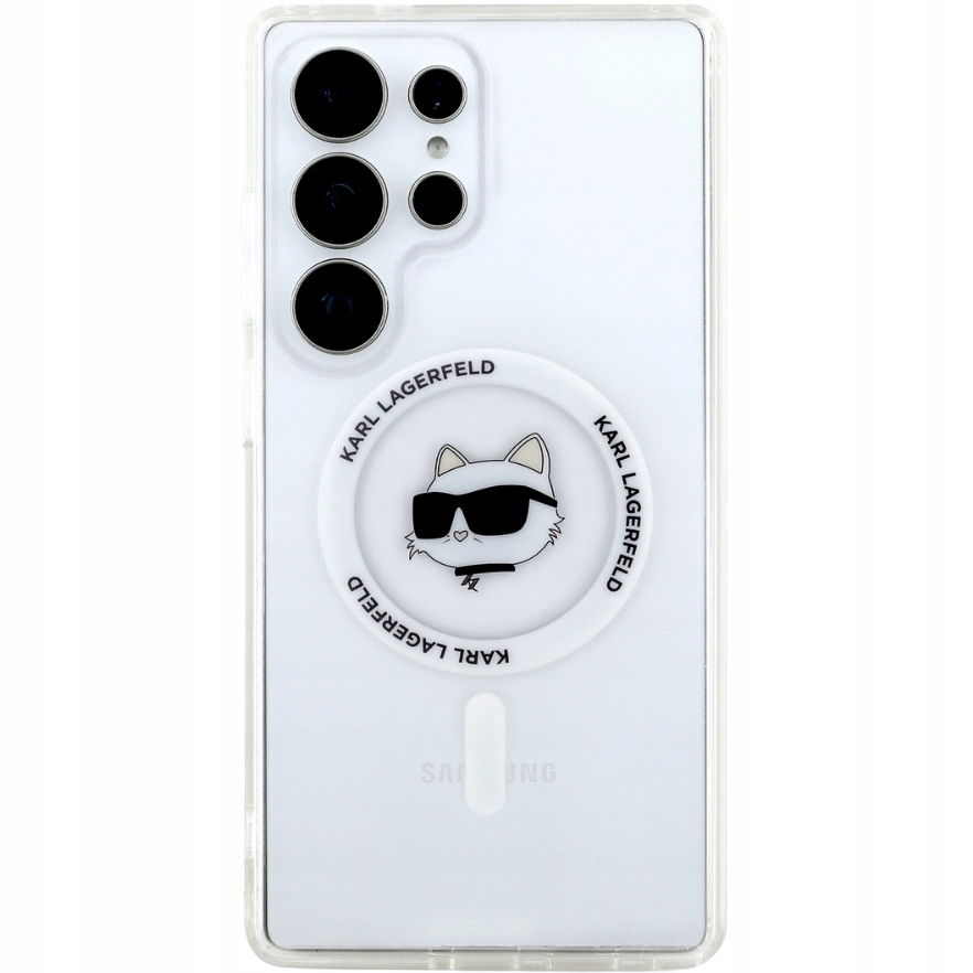 Pouzdro Karl Lagerfeld pro Galaxy S25 Ultra, kryt pro MagSafe, pěkné, stylové