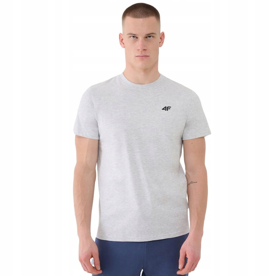 KOSZULKA MĘSKA 4F T-SHIRT PODKOSZULEK BLUZKA SPORTOWA NA CO DZIEŃ Model M2256