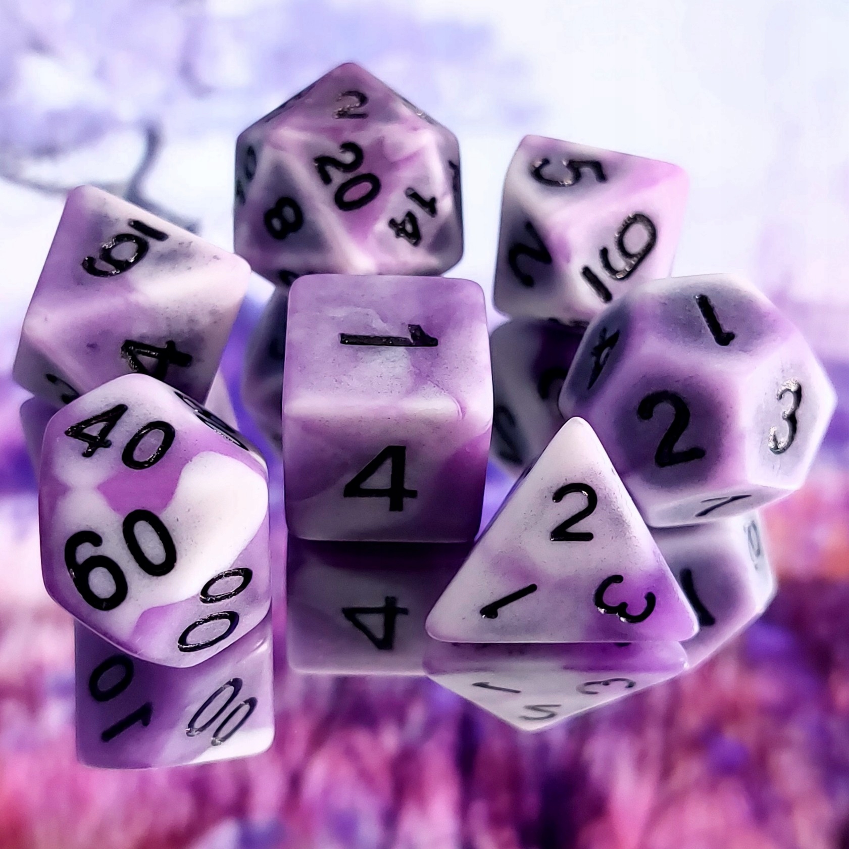 STARE KOŚCI KARCZMARZA ZESTAW 7 KOŚCI KOSTEK RPG Liczba ścian 4 6 8 10 12 20