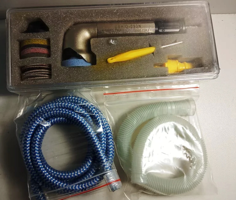 МІКРО ШЛІФУВАЛЬНИЙ ВЕРСТАТ USHIO-093N + 2 ТРУБКИ