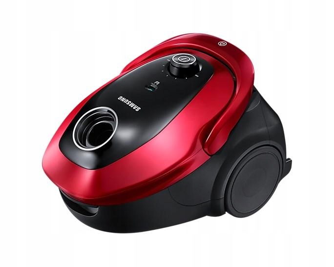Odkurzacz workowy Samsung VC07M25E0WR/SB 750W czerwony