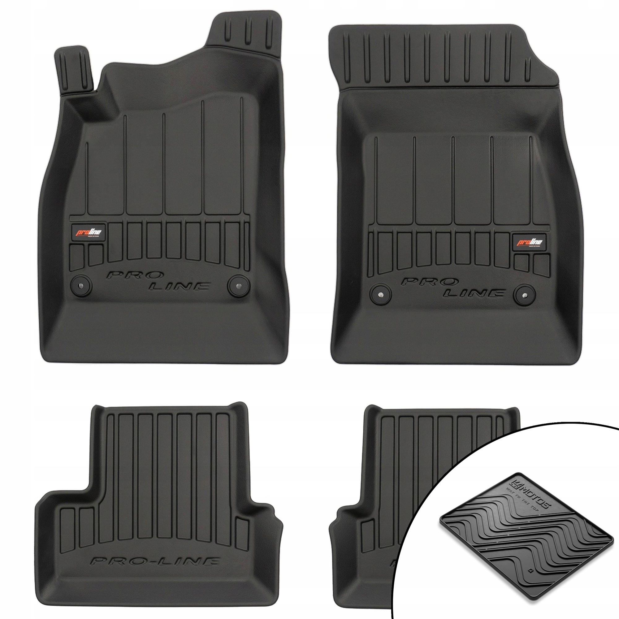 3D gumové rohože Opel Astra J 2009-2020 rohož zdarma