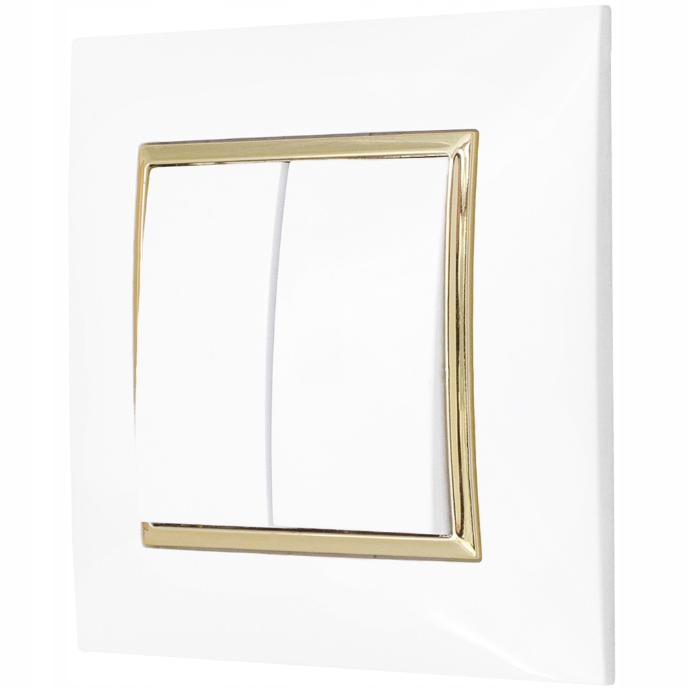 

Włącznik Światła Podwójny Biały Aria