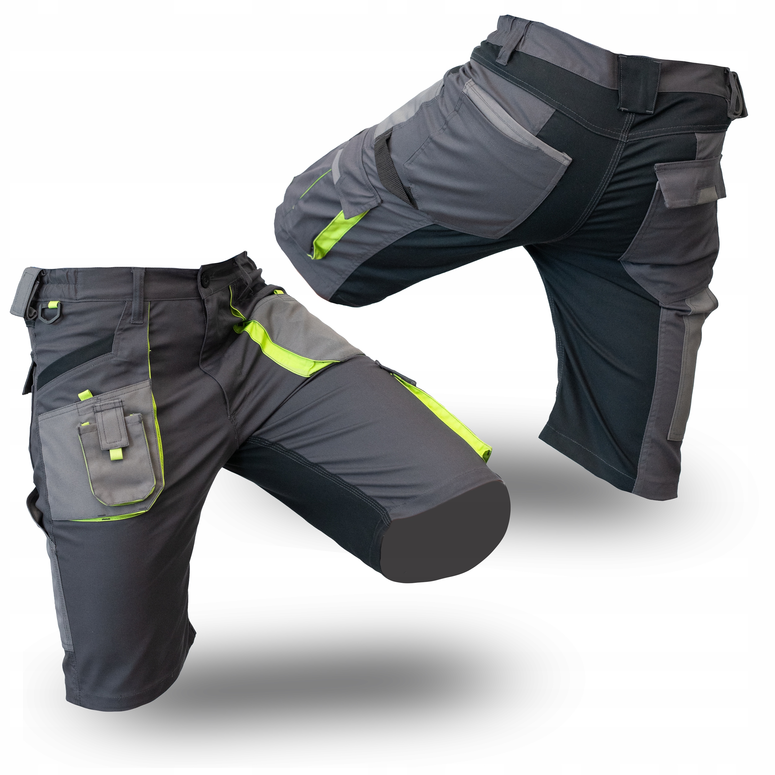 Krótkie Spodenki Spodnie Robocze Męskie Szorty bojówki Na Lato Stretch