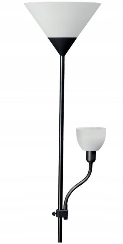 

Lampa podłogowa stojąca Benfica 2 E27 E14 czarny