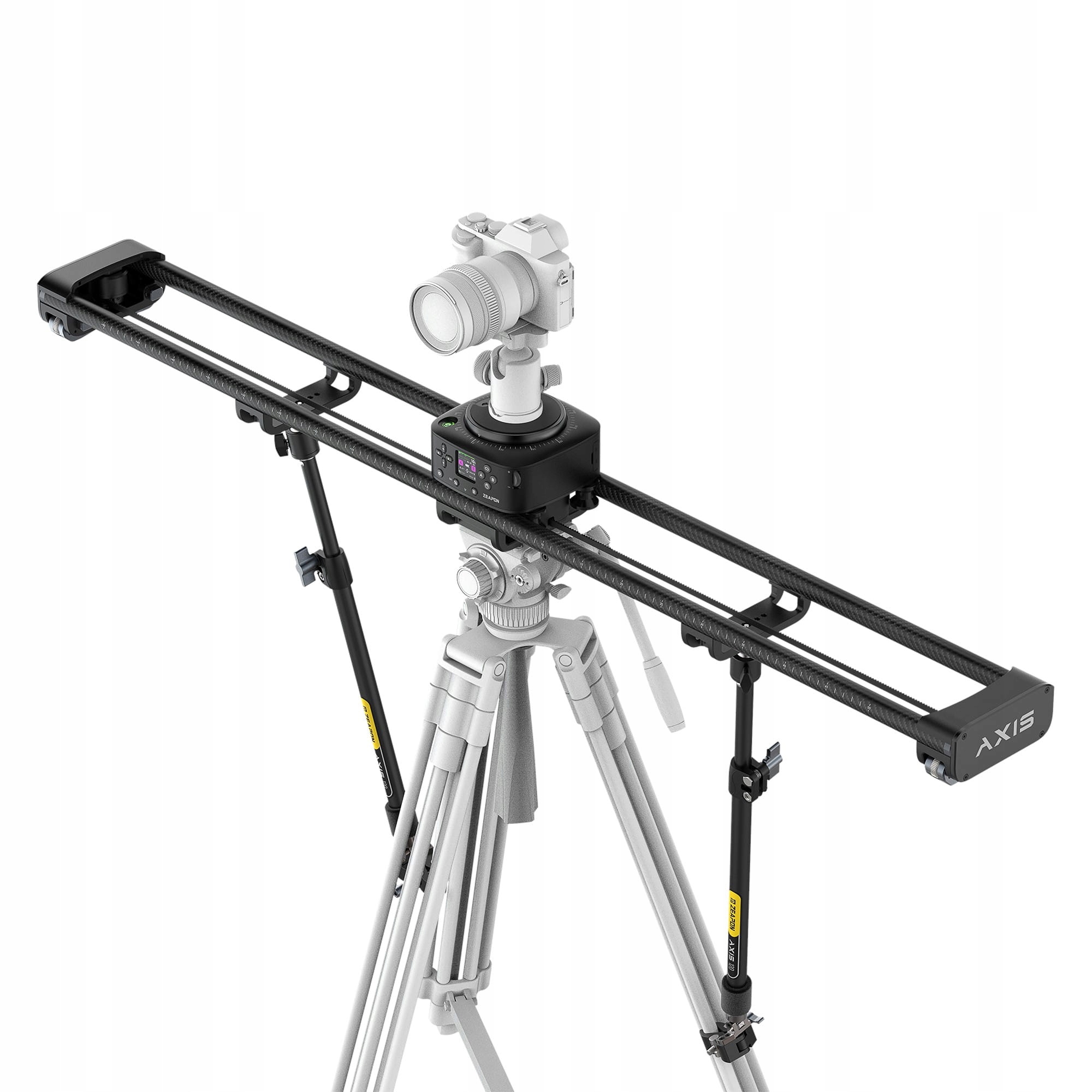 Slider Zeapon Axis 120 Pro s pohonným modulem a hlavou Nosnost 12 kg