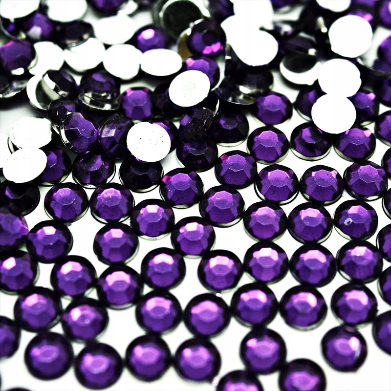

Cyrkonie Do Paznokci Ciemny Purpurowy 3mm 1000szt