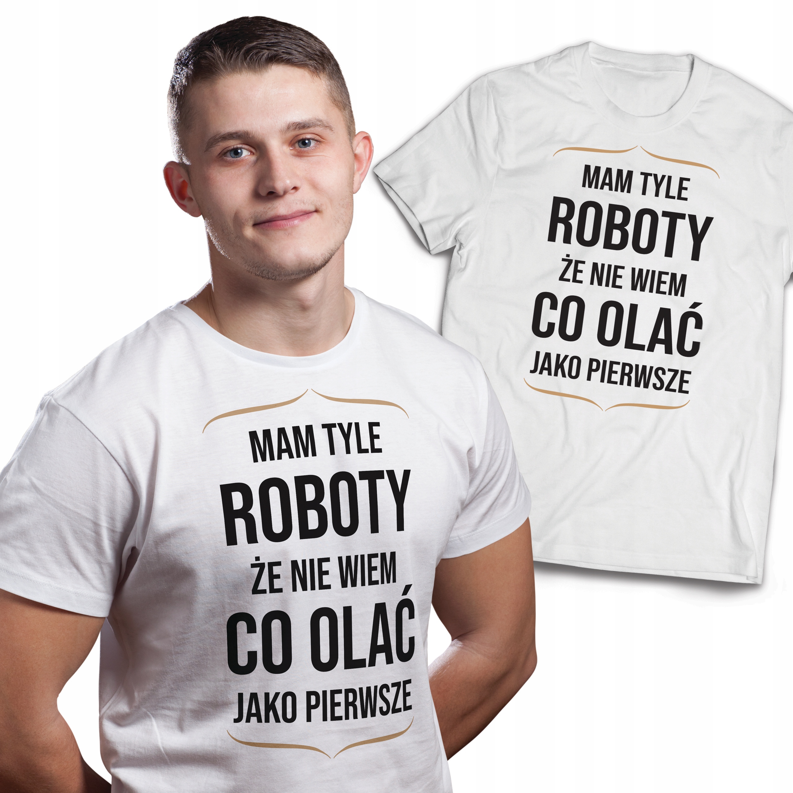 

Koszulka Dla Zarobionego Śmieszny Prezent roz XL