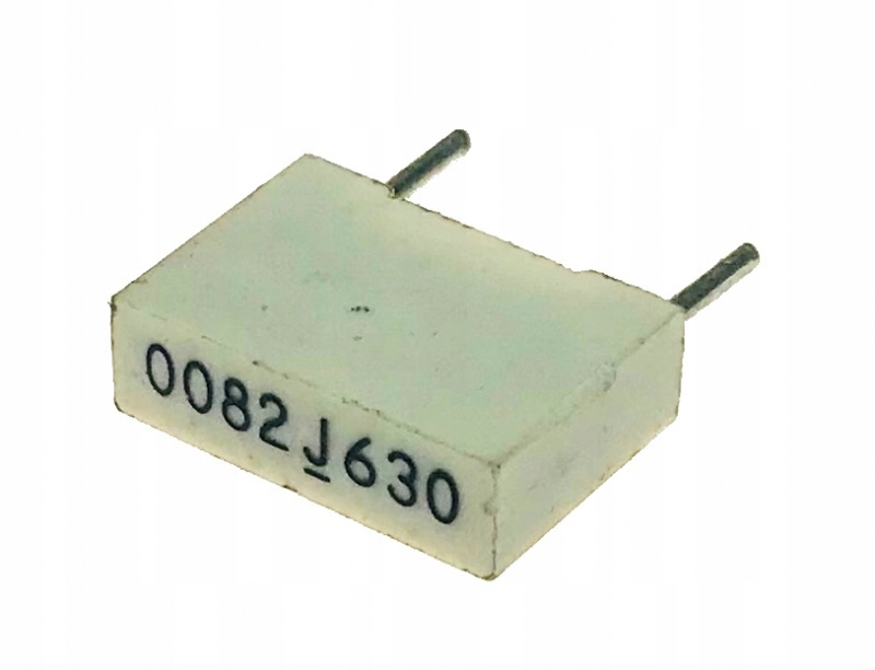 

Kondensator 8.2nF/630V r=10mm - 4szt