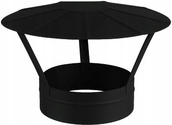 Daszek Parasol fi 130 kwasoodporny do rury Dymny Spalinowy