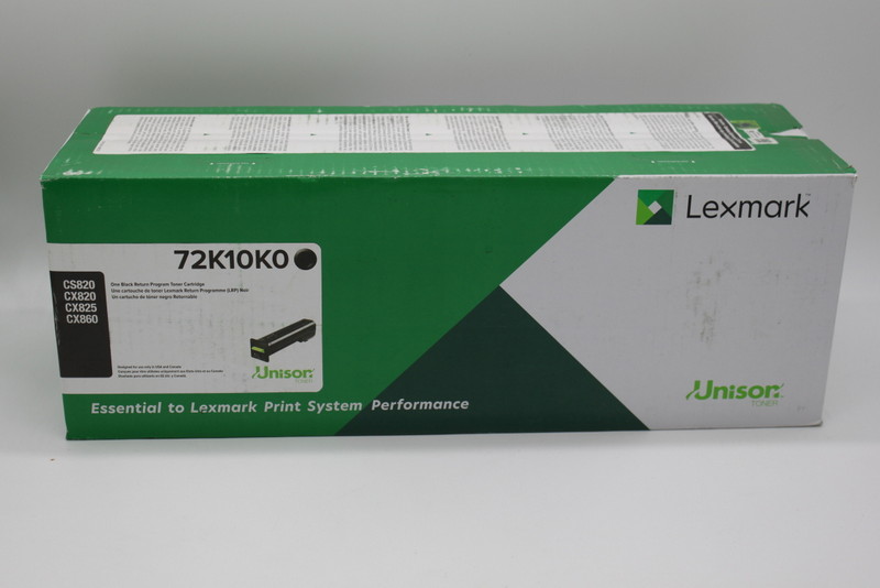 Lexmark 72K10K0 72K20KE černý toner originál