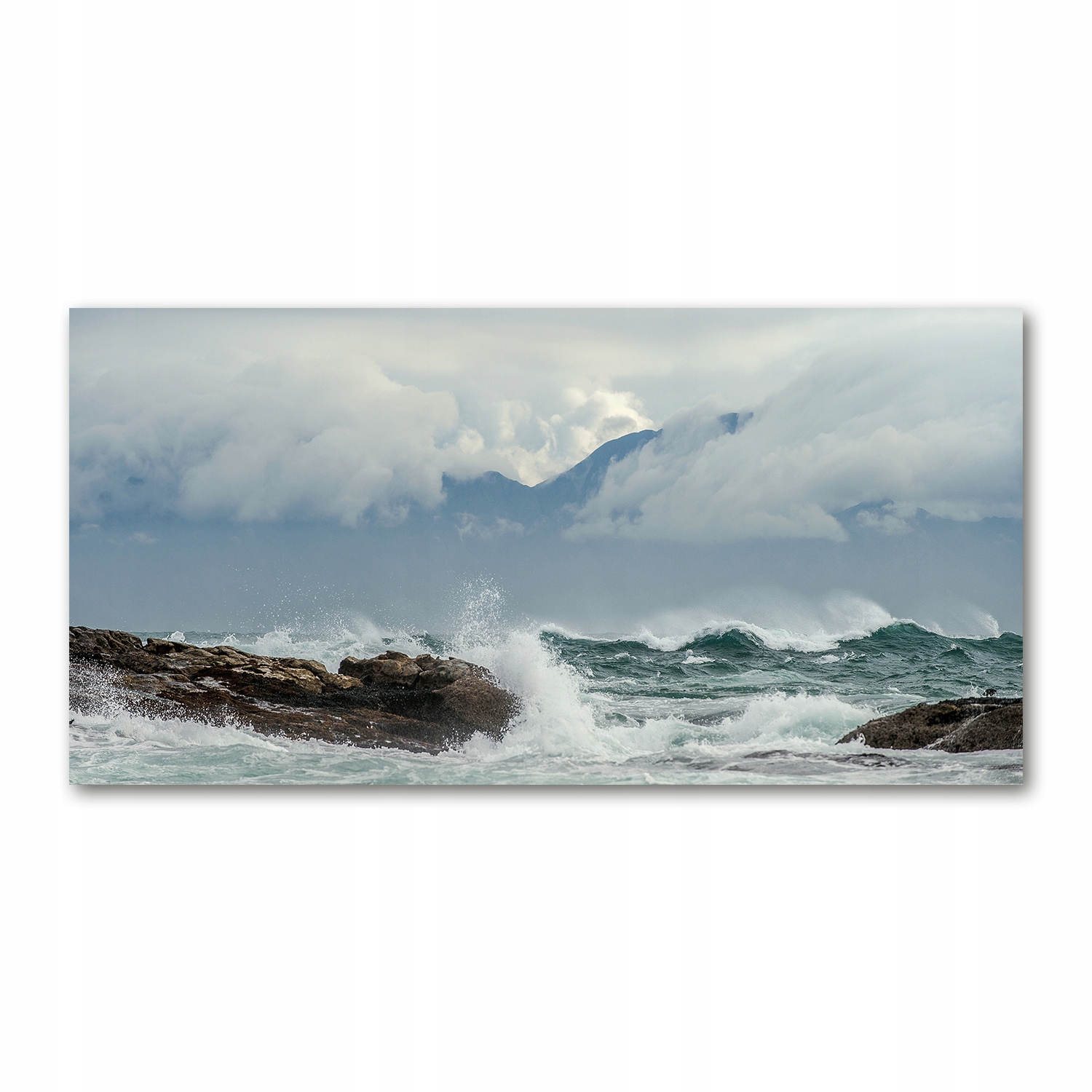 

Foto obraz akryl zdjęcie Wzburzone morze 120X60 cm