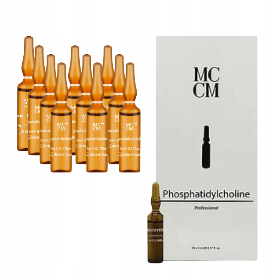 Ampulka s fosfatidylcholinem 10x5 ml zlepšuje kondici a pružnost