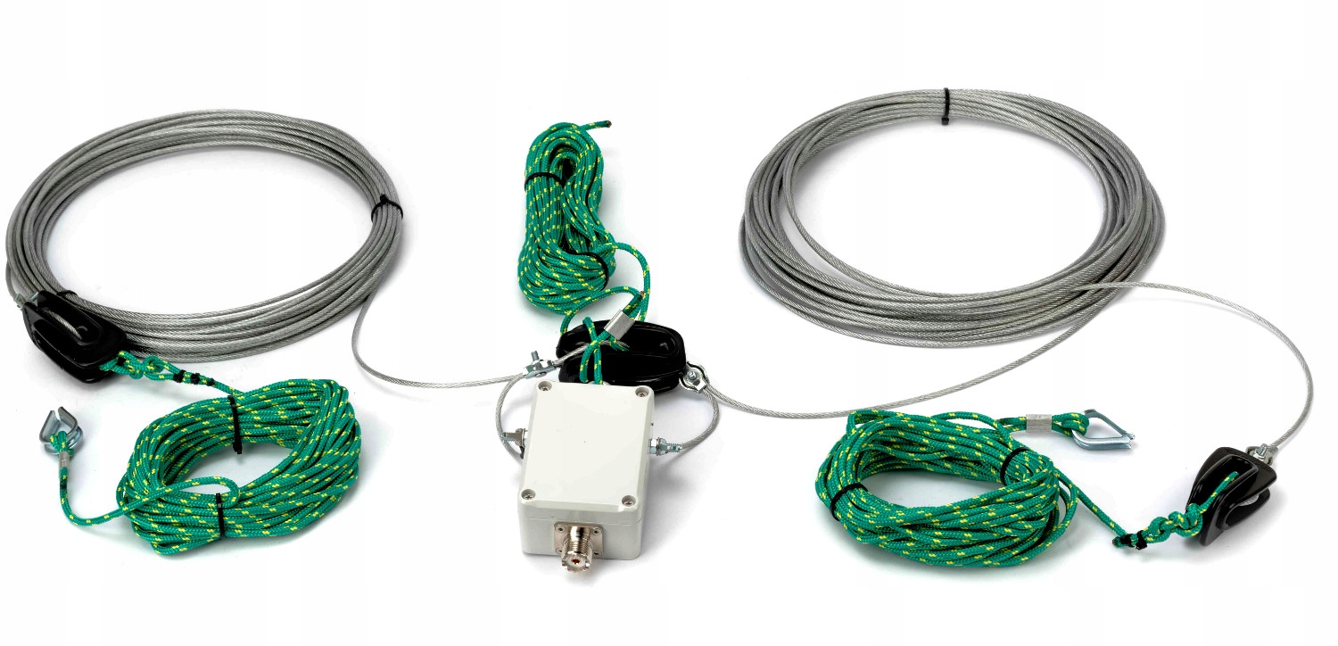 RADIORA DIPOL 80 антенна KF 3.5 MHz 80M 150W L. 39M