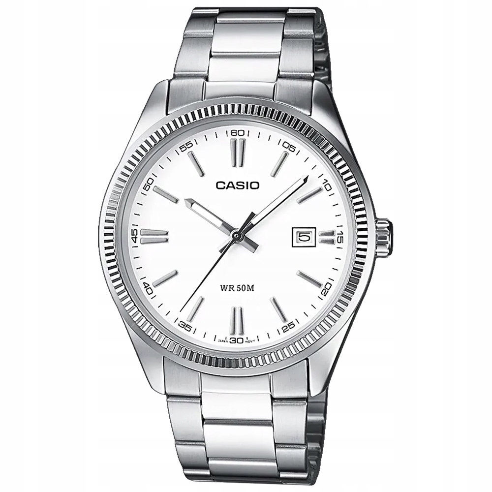 Pánské Hodinky Casio MTP-1302PD-7A1VEF stříbrný náramek