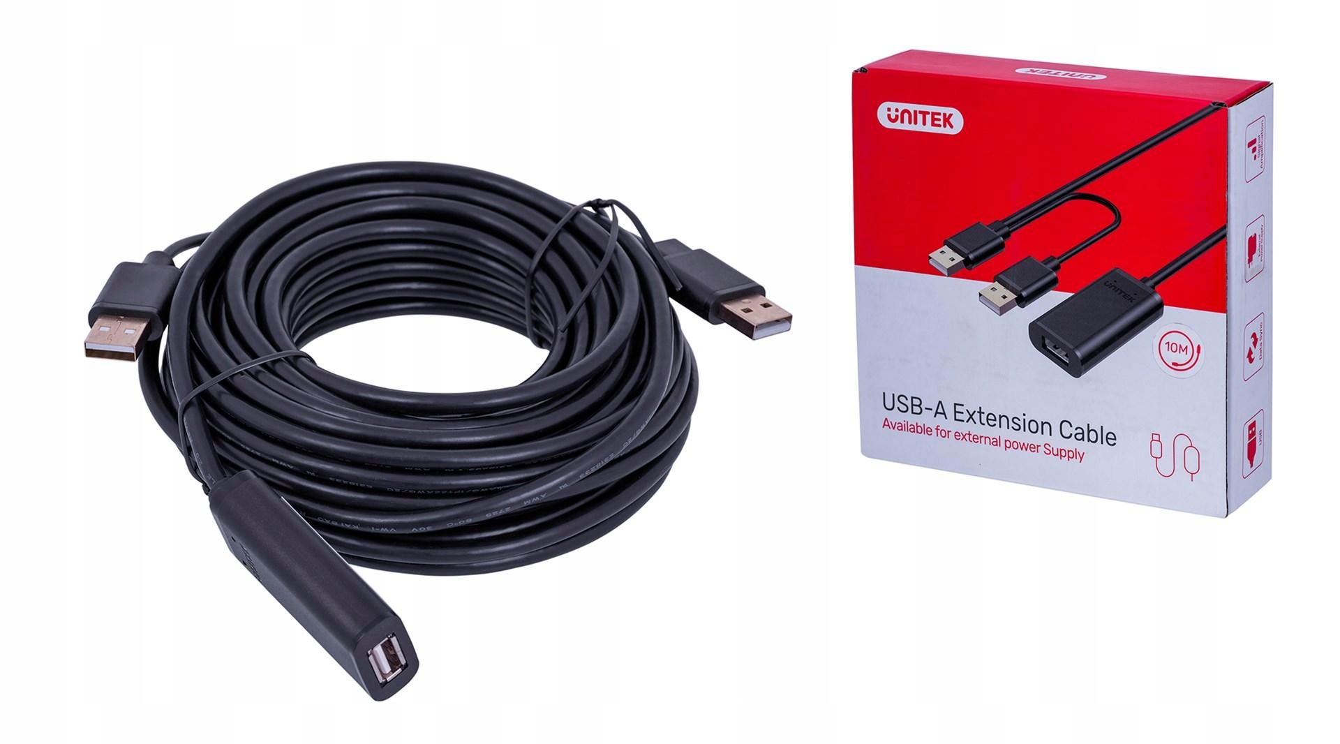 Unitek Wzmacniacz Sygnału Usb 2.0, 10M, Premium