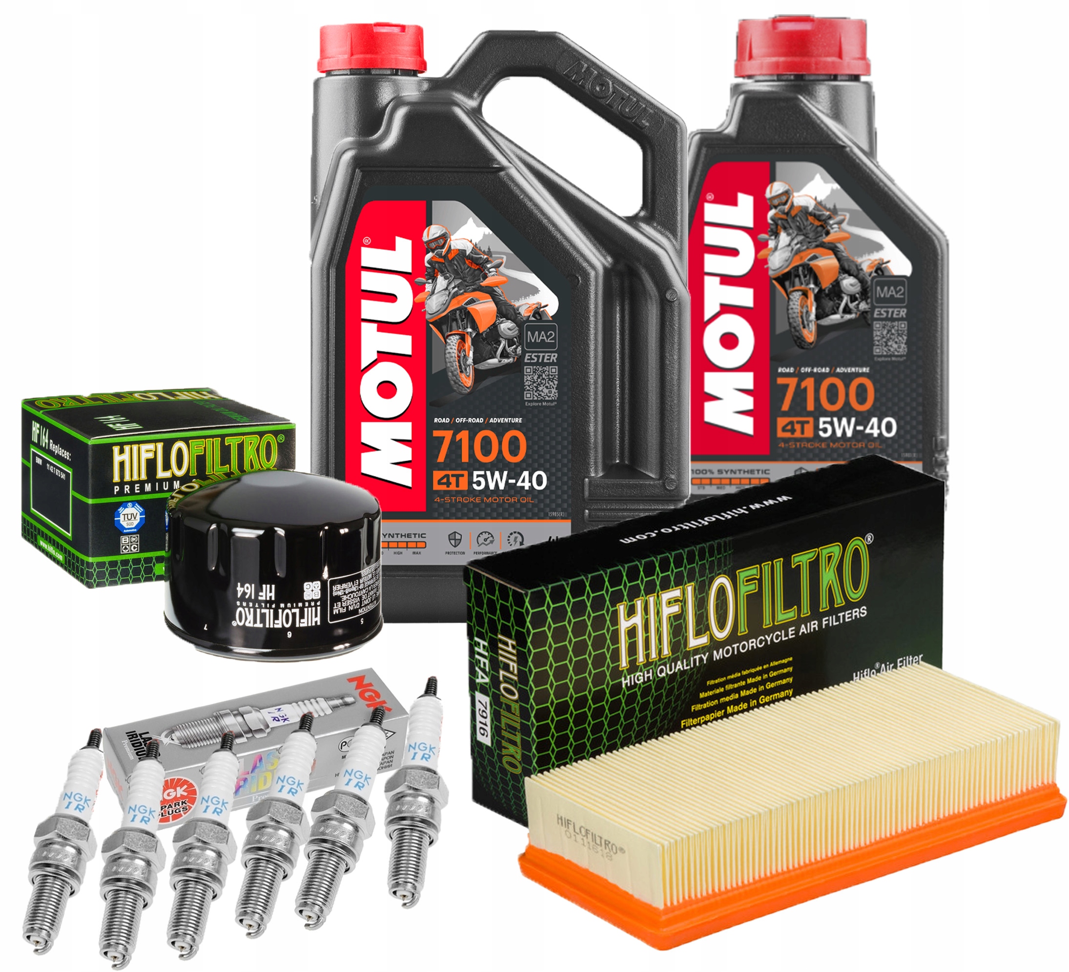 HFA7916 - Фильтр BMW K1600 GT GTL K48 масло Motul 5w40 свечи зажигания