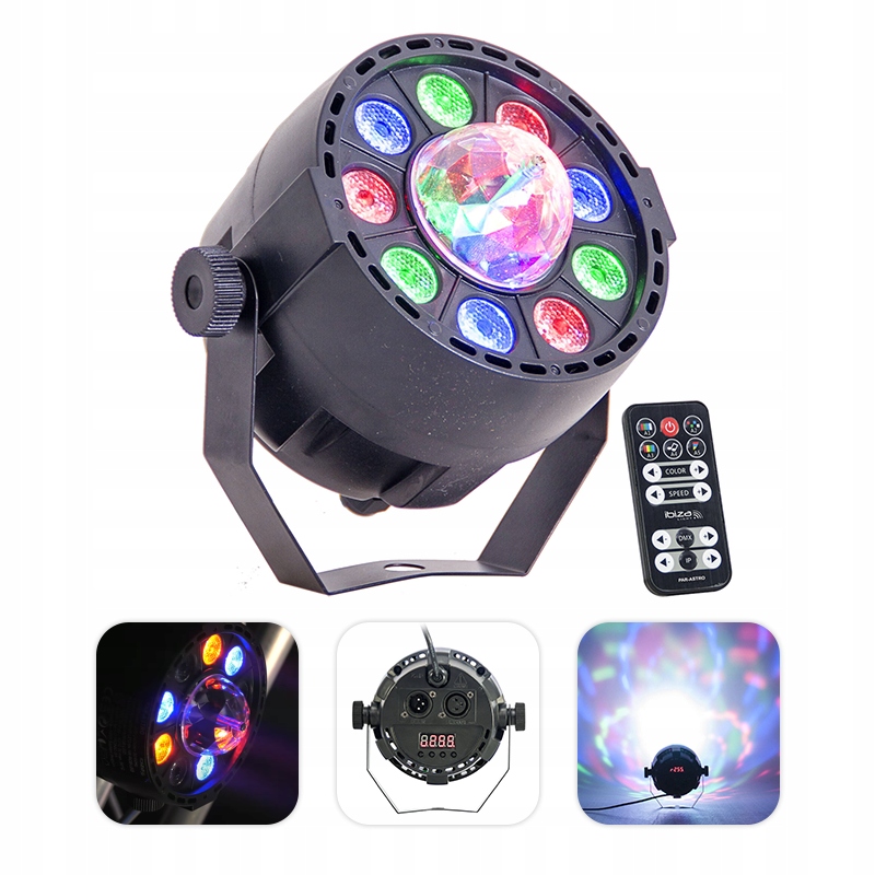 

Reflektor dyskotekowy Led Par Astro Rgb DMX
