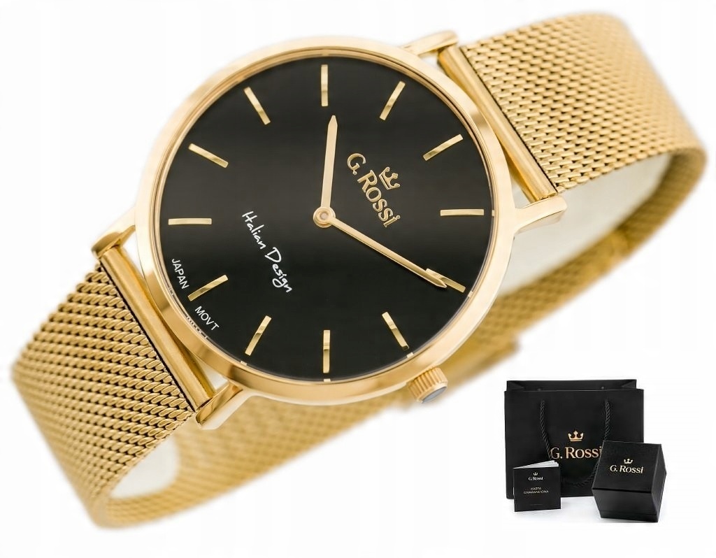 

Zegarek Damski G. Rossi Giulia mesh +box +grawer