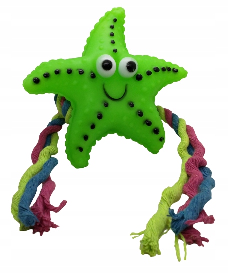 

gumowy gryzak rozgwiazda z piszczałką 38 cm