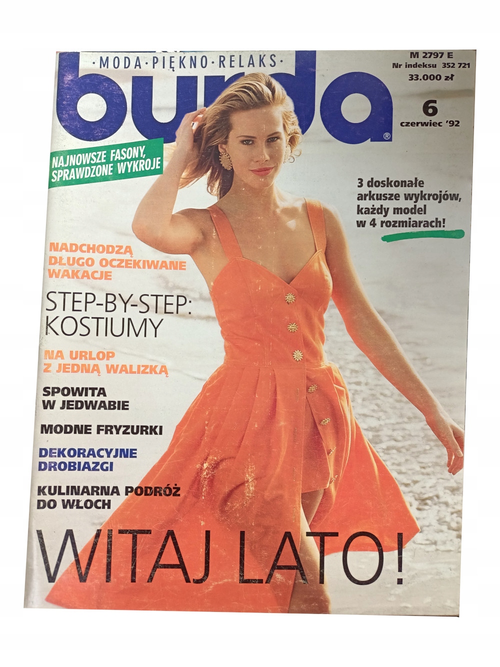 BURDA 6/1992 (13559610572) | Czasopismo Allegro