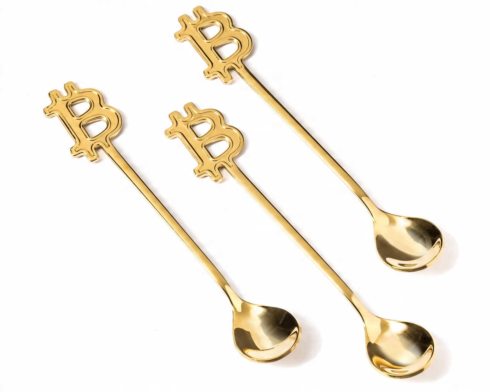

Łyżeczki kryptobogacza 3 szt. Bitcoin
