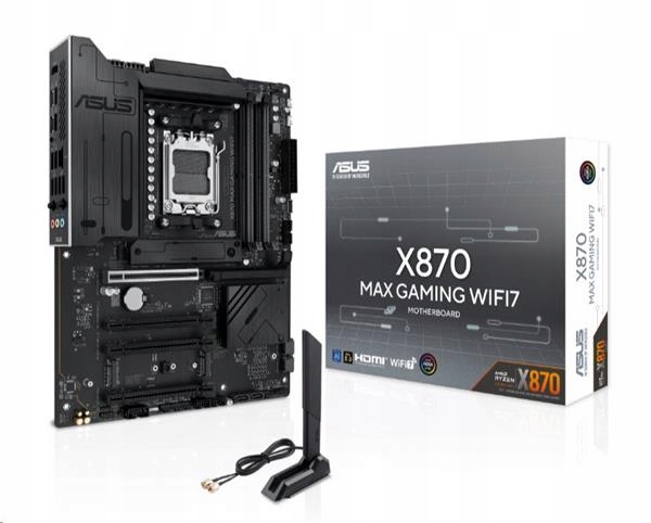 Asus X870 Max Gaming WIFI7 soc AM5 DDR5 X870 Atx 90MB1LY0-M0EAY0