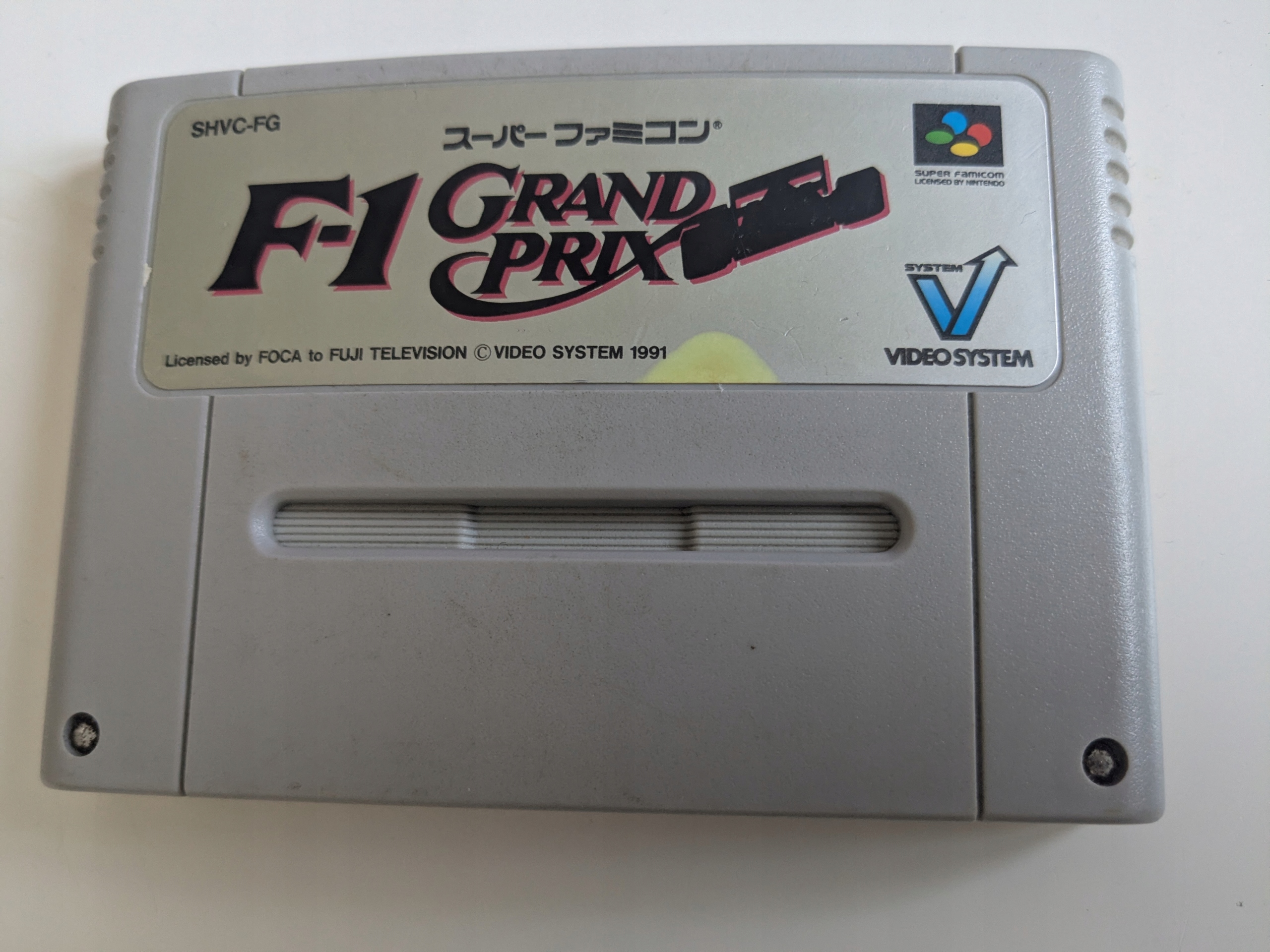F1 Grand Prix - Nintendo Super Famicom NTSC-J