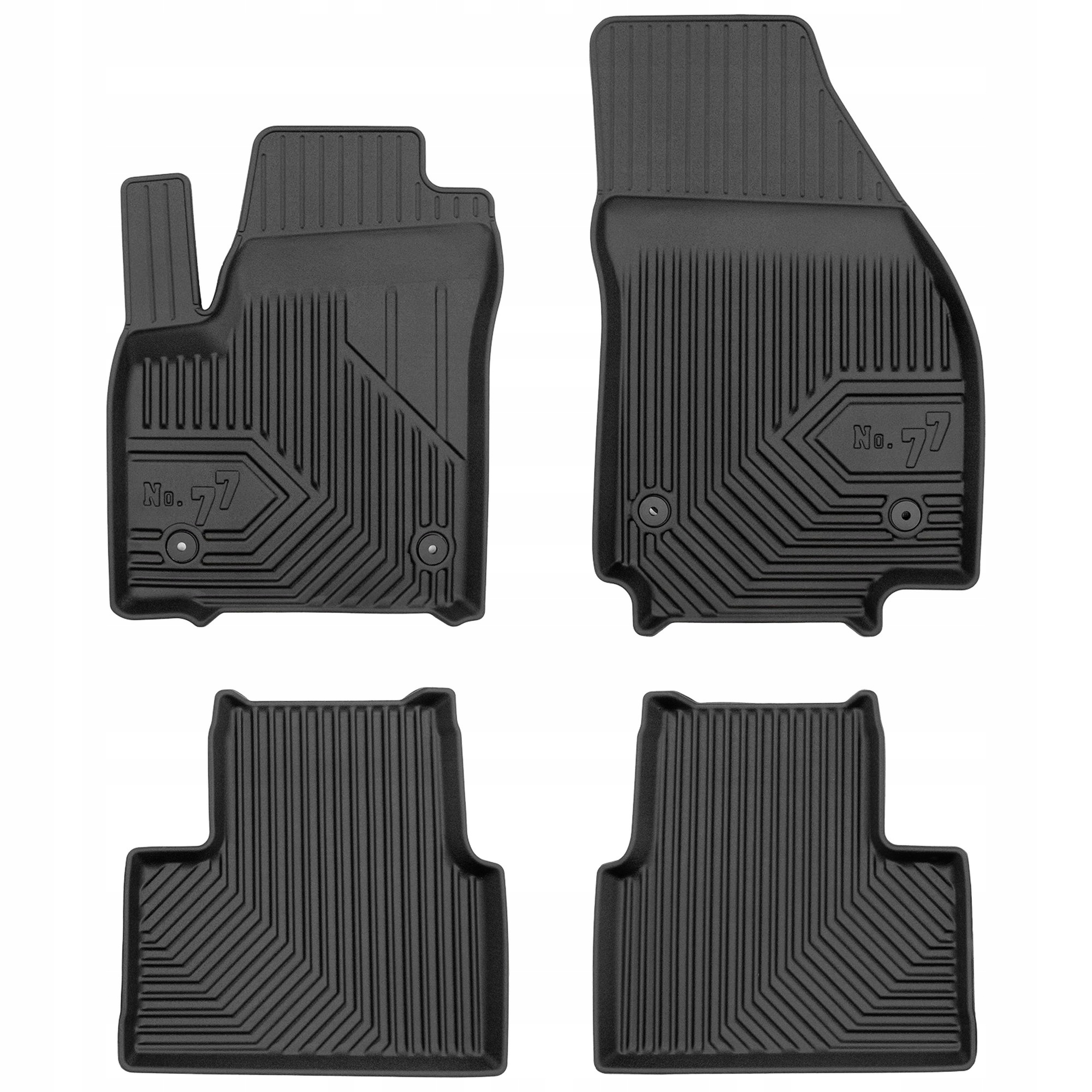 dywaniki gumowe Opel Meriva B 10-17 (4 szt) Frogum 77426276