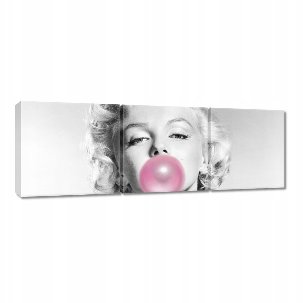 

Obrazy 120x40 Marilyn Monroe z gumą