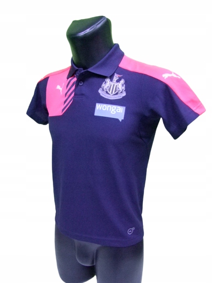 M5416 KOSZULKA PIŁKARSKA PUMA NEWCASTLE JUNIOR 164 Rękaw krótki rękaw