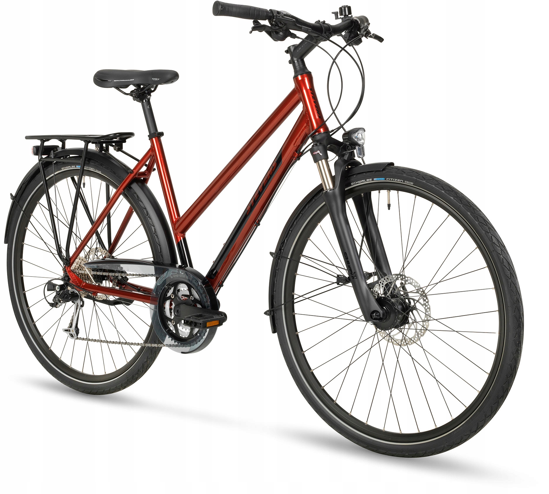 Rower trekkingowy Stevens Atb Savoie Lady czerwony rozmiar M 3x9