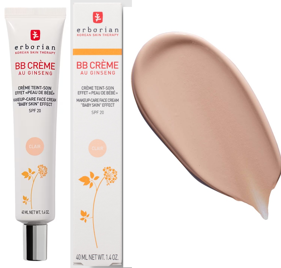 Erborian Au Ginseng Krem Bb Spf 20 Clair 40ml